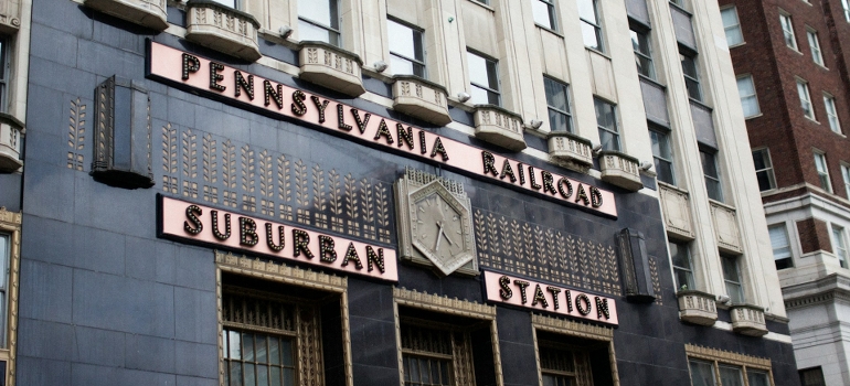 railroad station in Pennsylvania