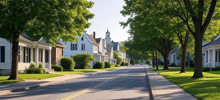 street in Willow Grove