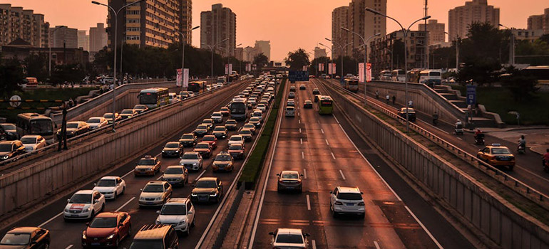 traffic to Cherry Hills