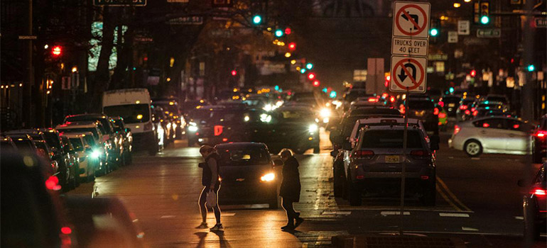 moving to Philadelphia from out of state at night