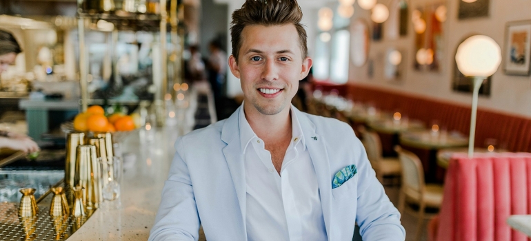 businessman in Fishtown