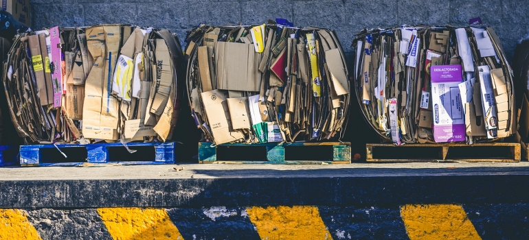 recycling used moving boxes in Philadelphia